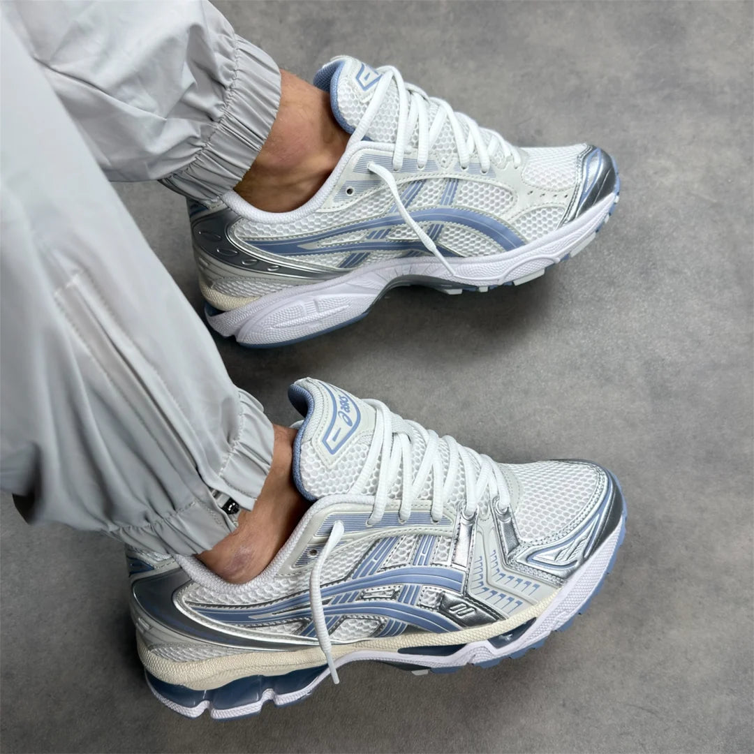 ASICS GEL-KAYANO 14 – White Light Navy sneaker – view 4