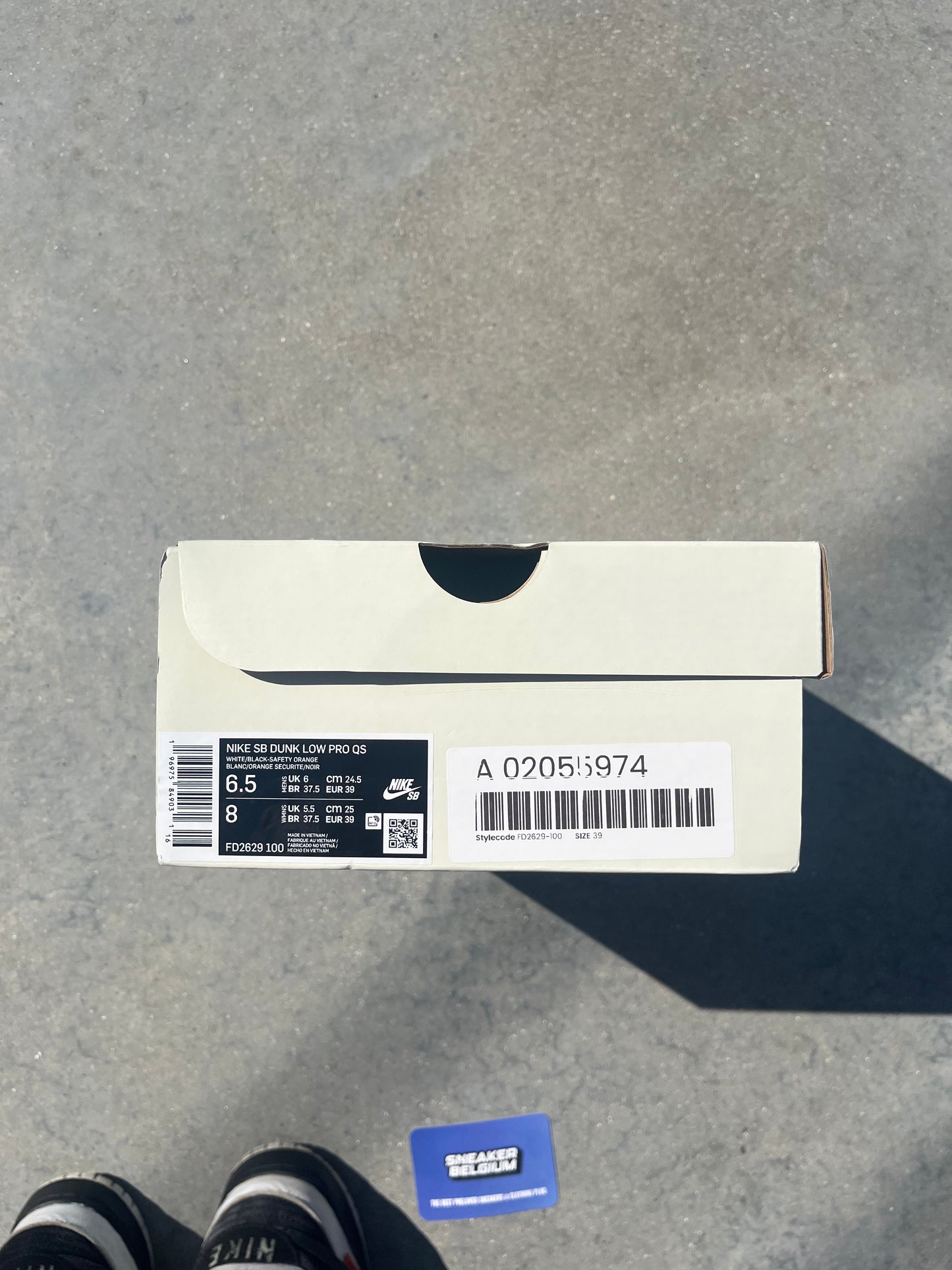 Dunk low SB tight booth | 39