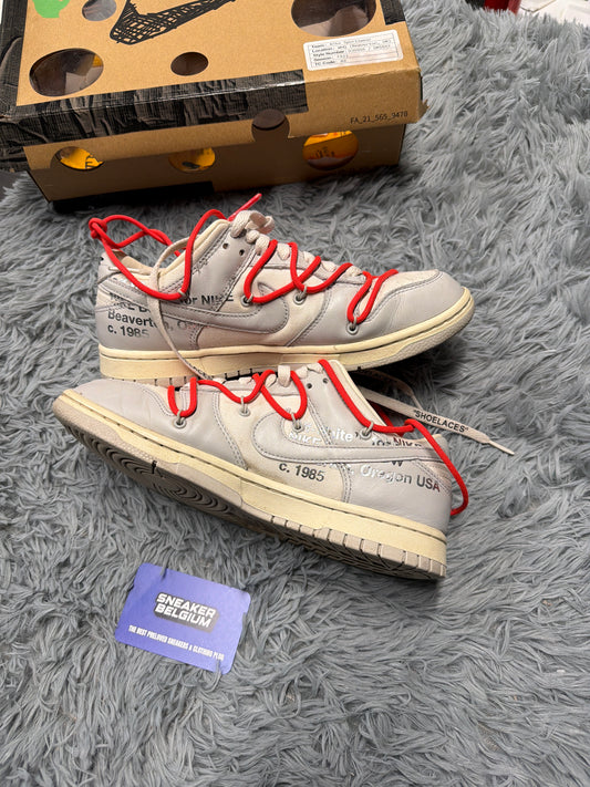 Nike dunk low x off white “ lot 06/50 / size 41 / Pre-Loved