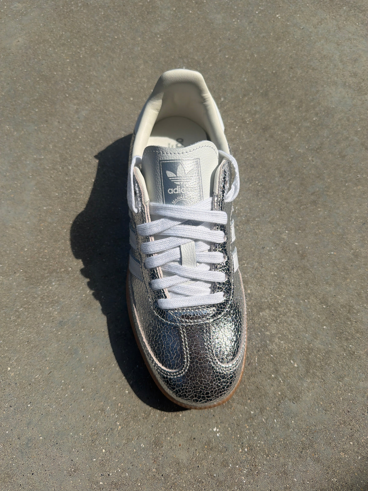 Adidas samba OG metallic silver