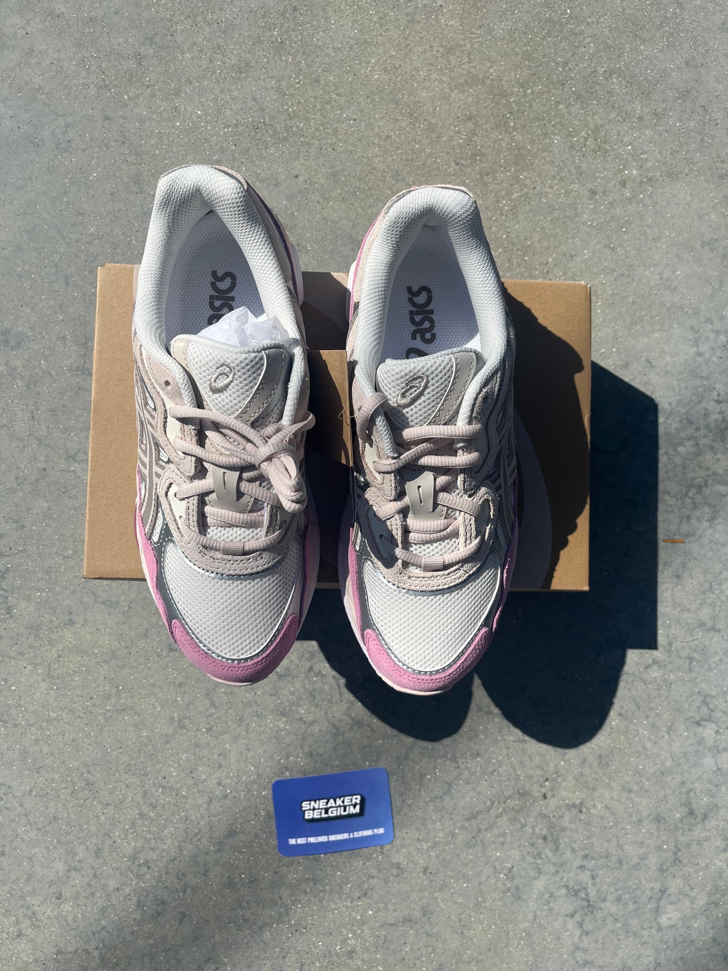 ASICS nyc pink cream | 38