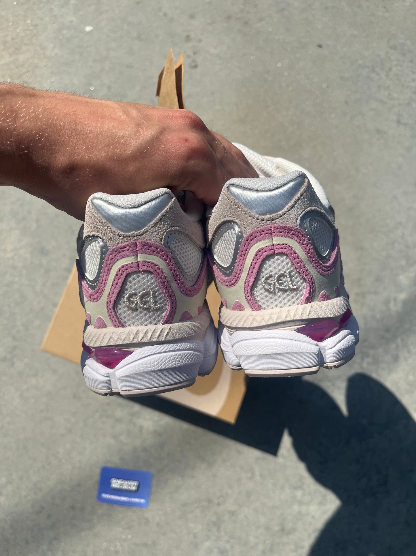 ASICS nyc pink cream | 38