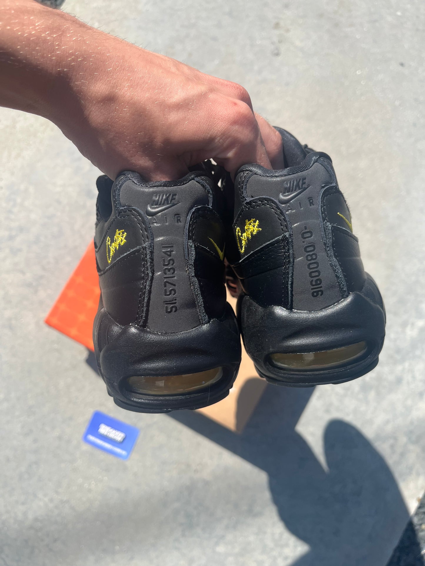 Air max 95 corteiz honey black | 38,5