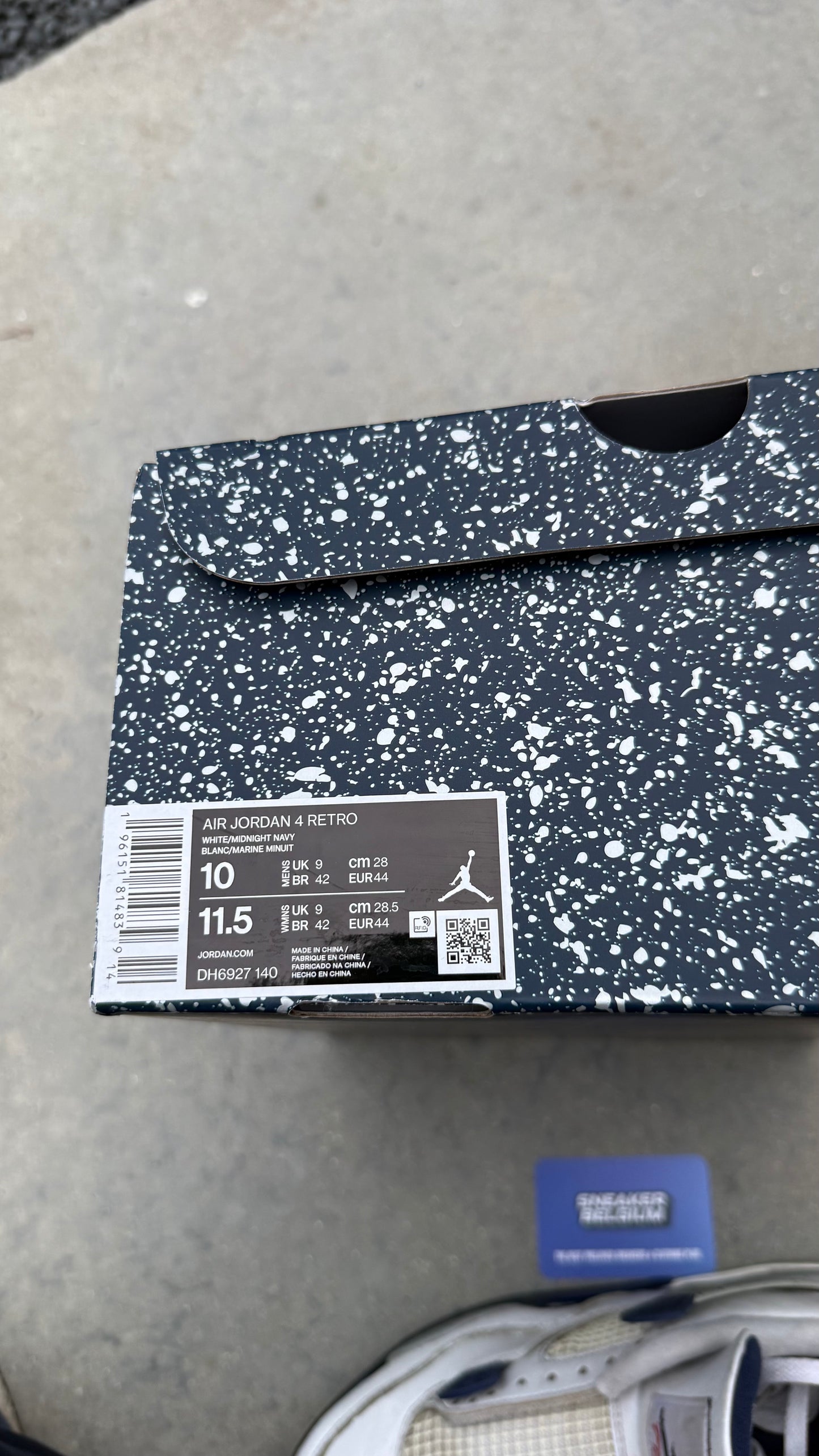 Jordan 4 midnight navy | 44