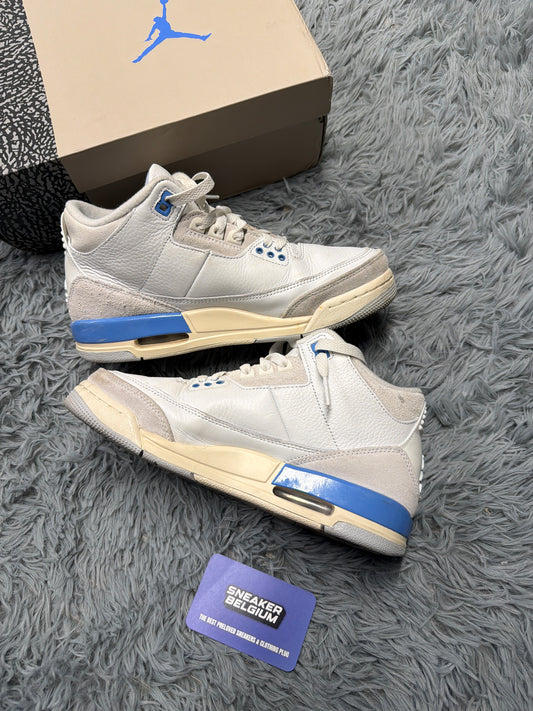 Jordan 3 “summit white” / size 39 / Pre-Loved