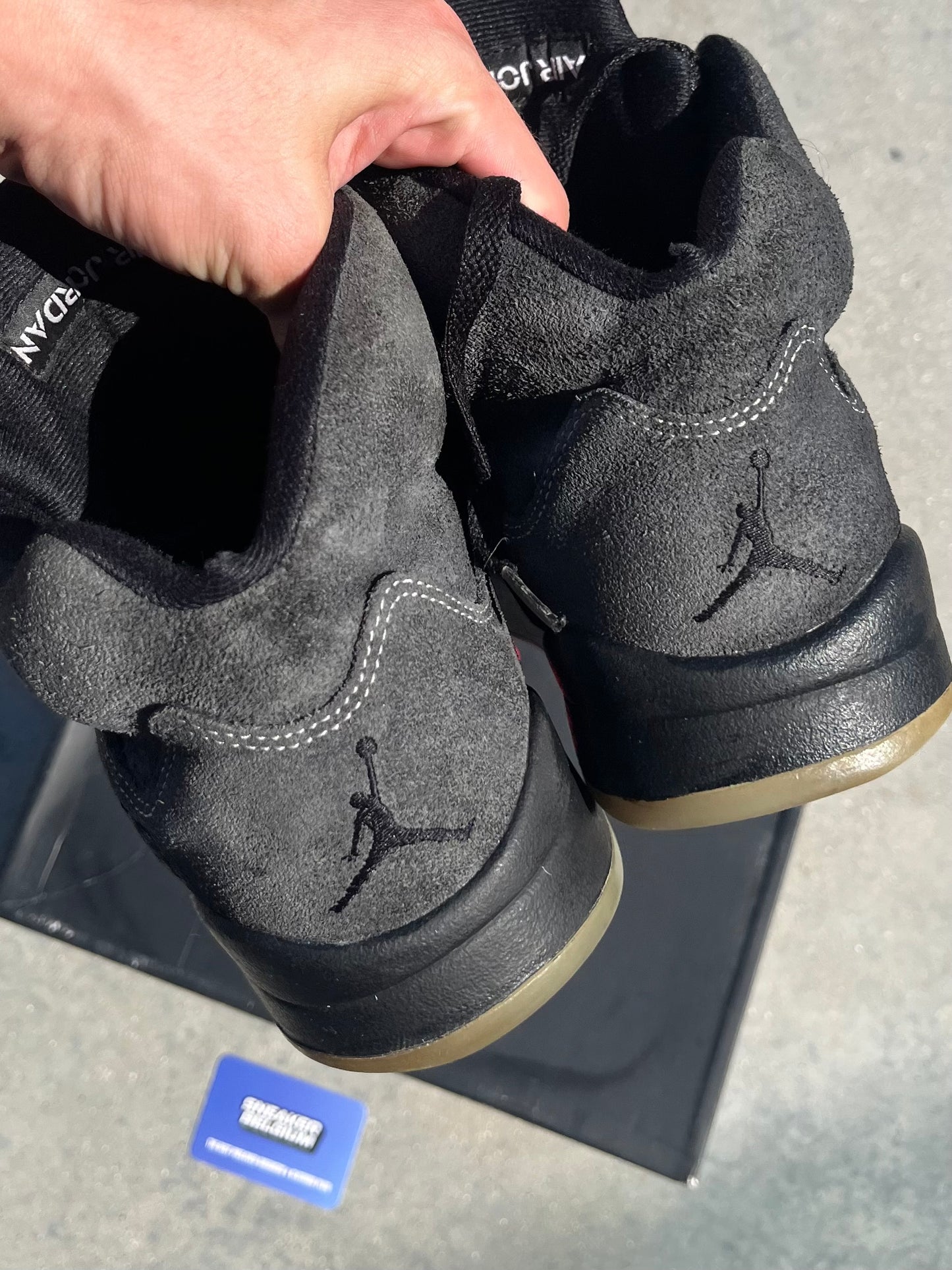 Jordan 5 black | 43