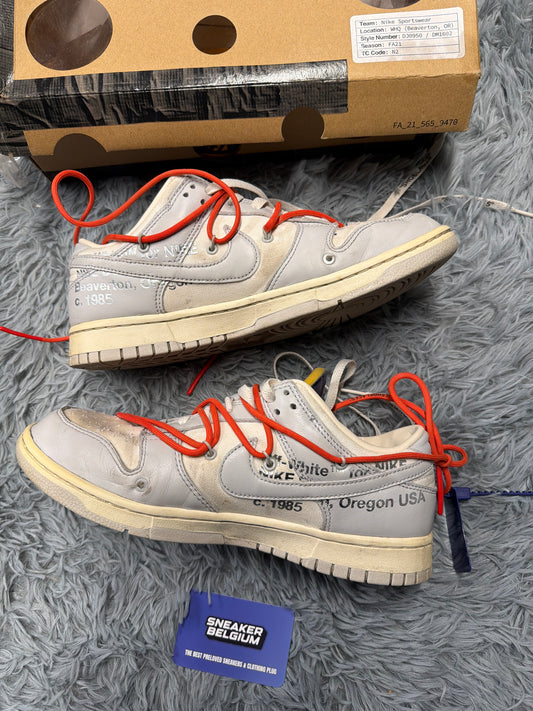 Nike dunk low x off white “ lot 23/50 “ / size 43 / Pre-Loved