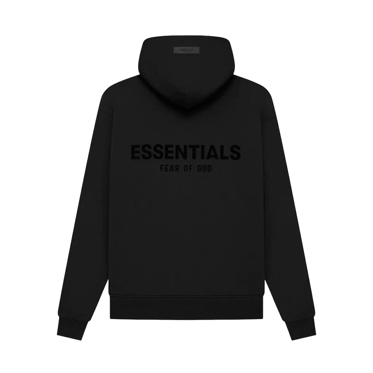 Fear of God Essentials Hoodie – Black / Black