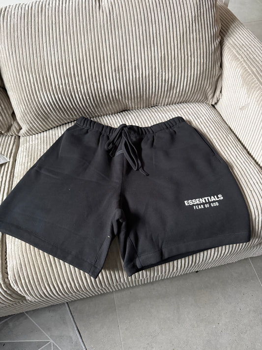 Essentails Fear of God Black Shorts / L
