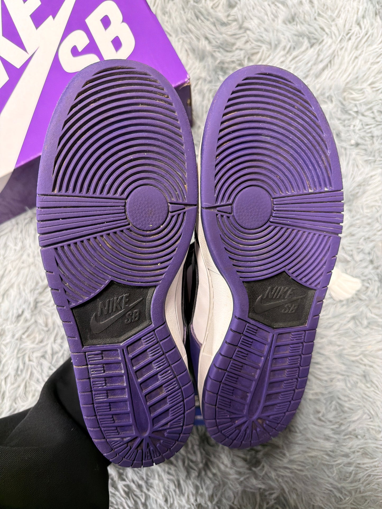 Dunk low SB “court purple” / size 43 / Pre-Loved