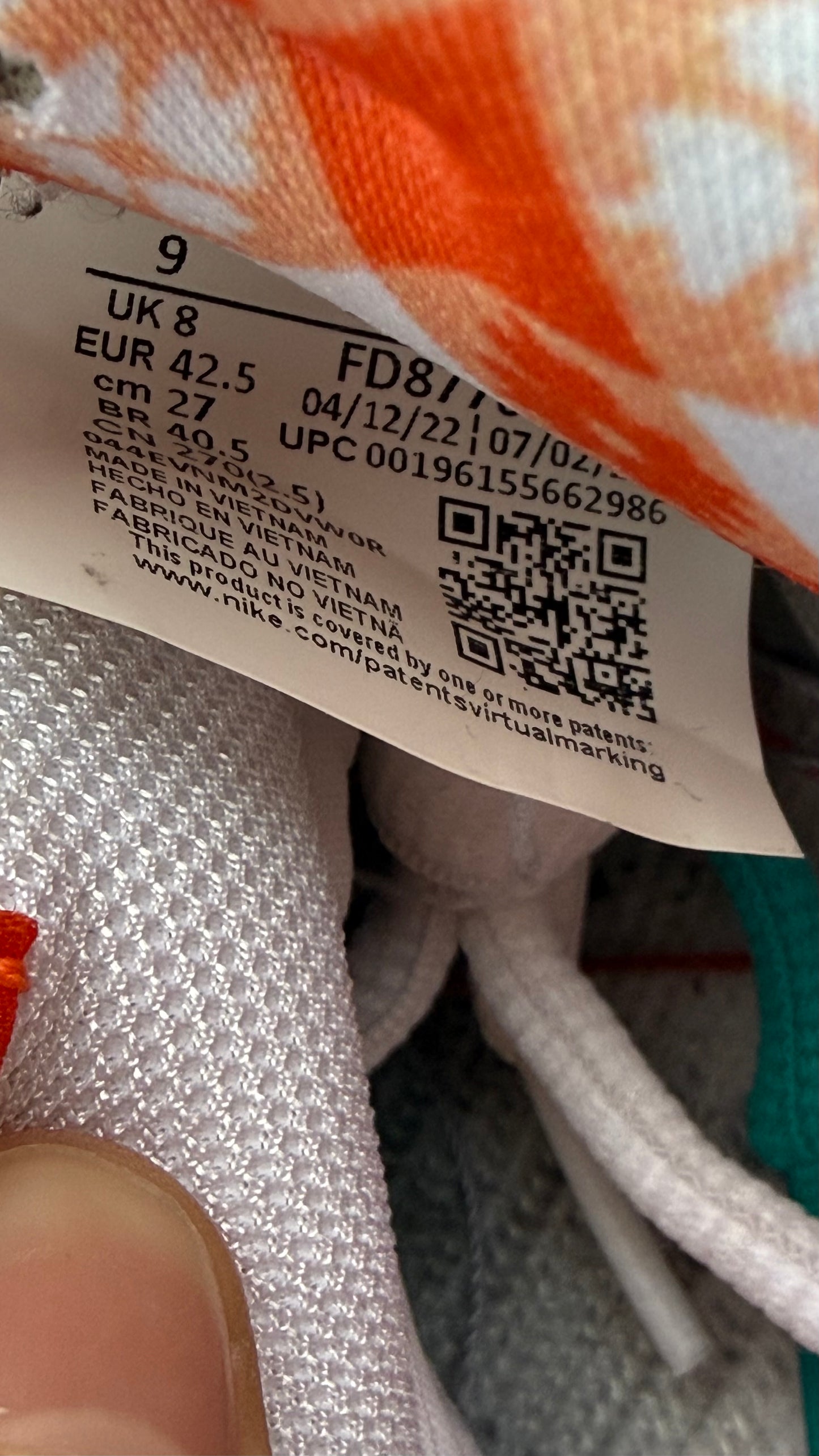 Dunk low SB orange lobster | 42,5