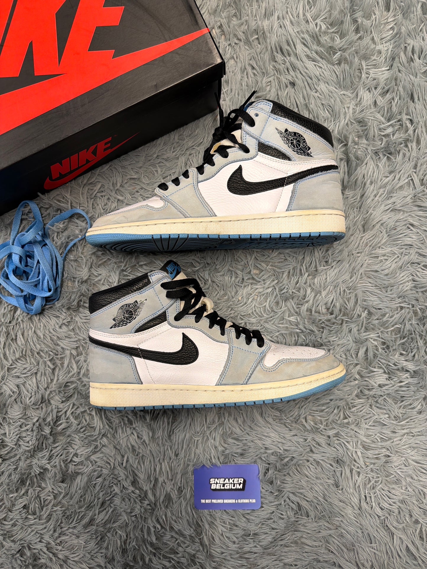 Jordan 1 University blue / size 45 / pre-loved