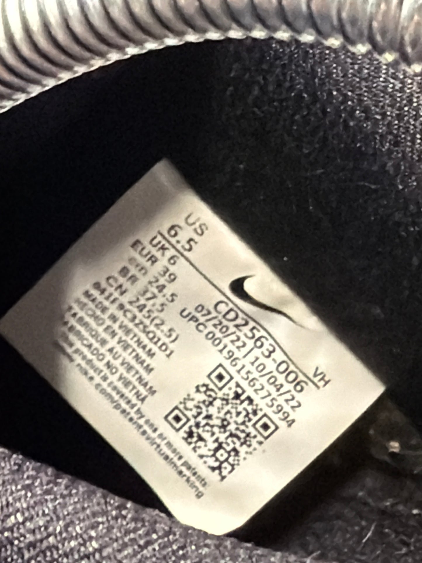 Dunk low SB black gum / size 39 / pre-loved