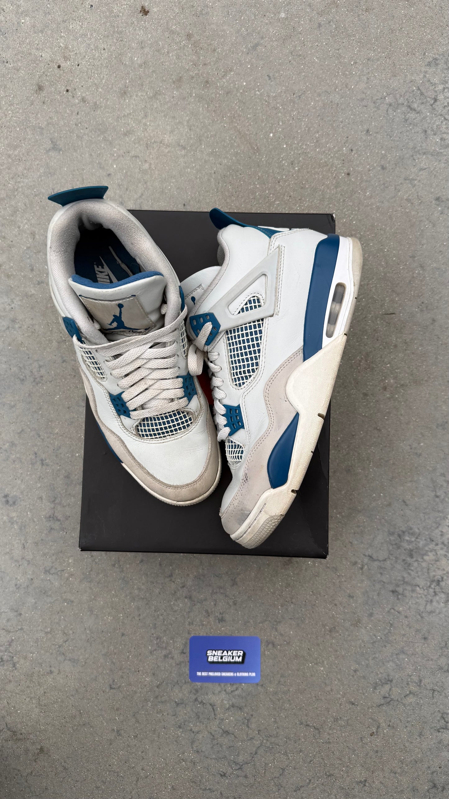 Jordan 4 military blue | 44