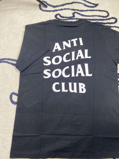 T-shirt black anti social club