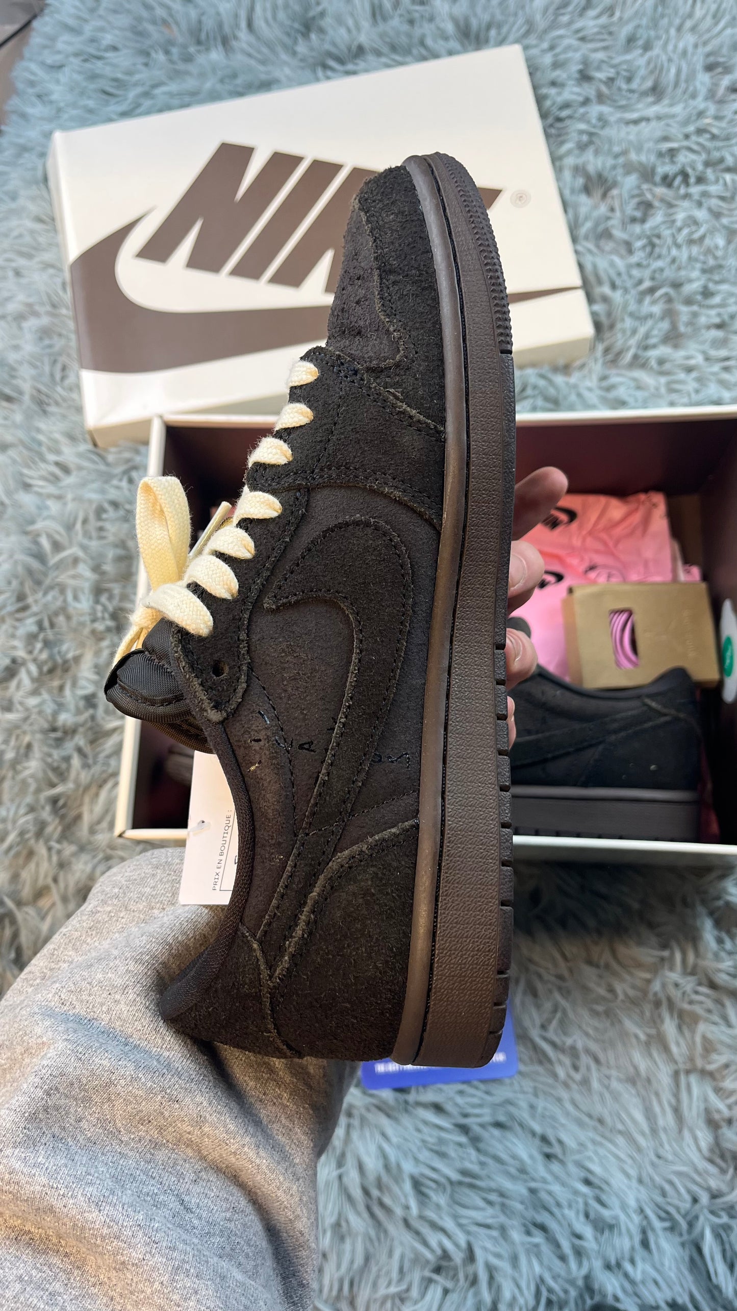 Jordan 1 low x Travis Scott “Velvet Brown” / SIZE 41 / pre-loved