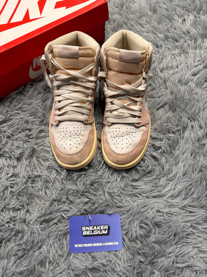 Jordan 1 high washed pink / size 37,5 / pre-loved