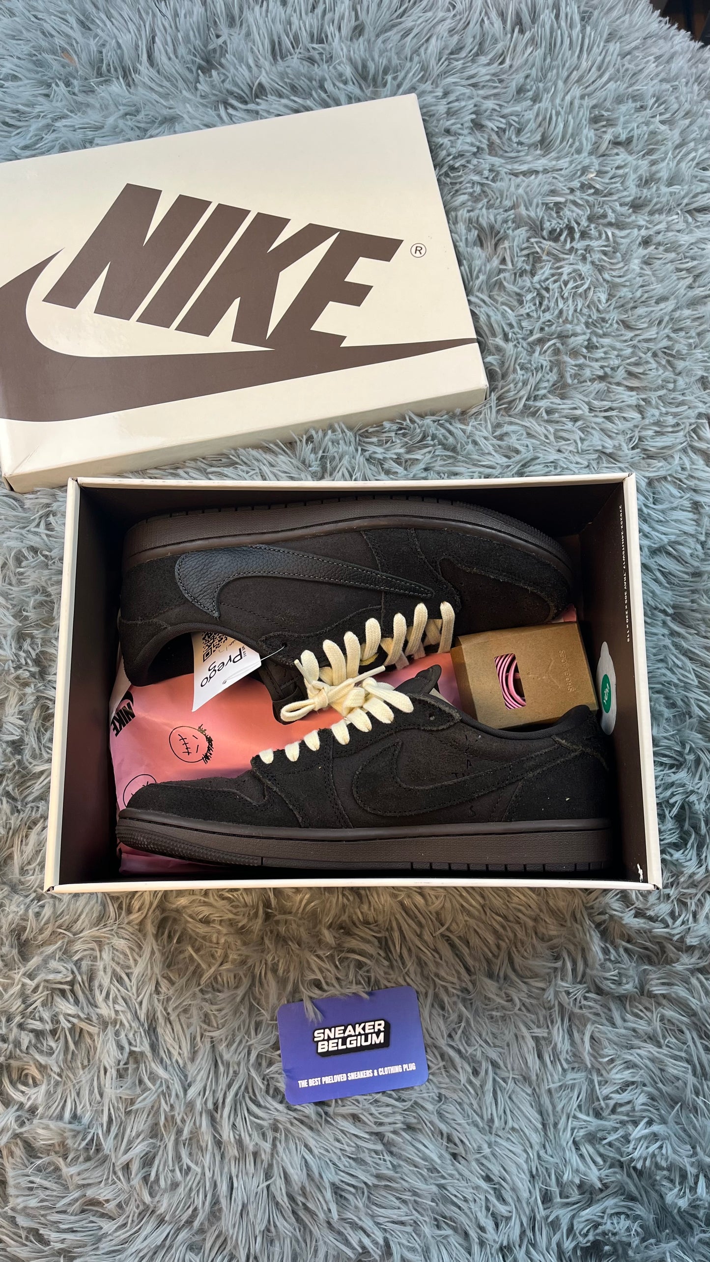Jordan 1 low x Travis Scott “Velvet Brown” / SIZE 41 / pre-loved