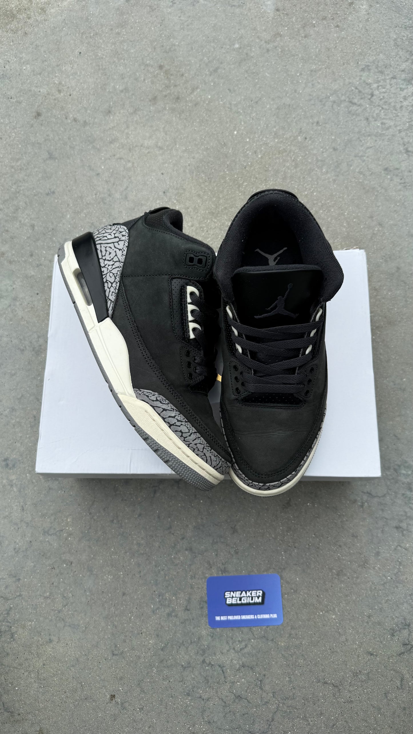 Jordan 3 Noir | 41
