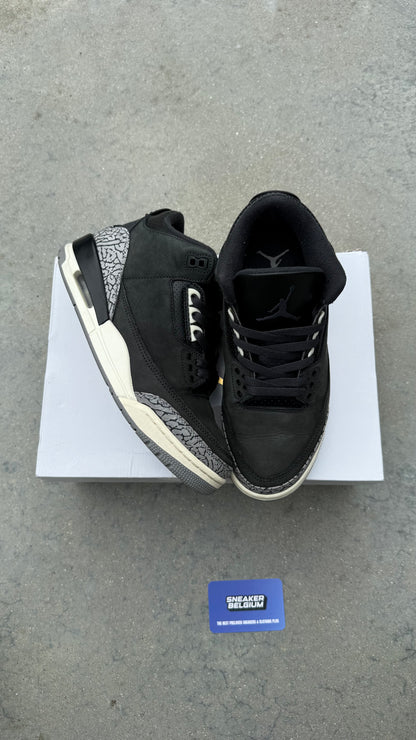 Jordan 3 Noir | 41