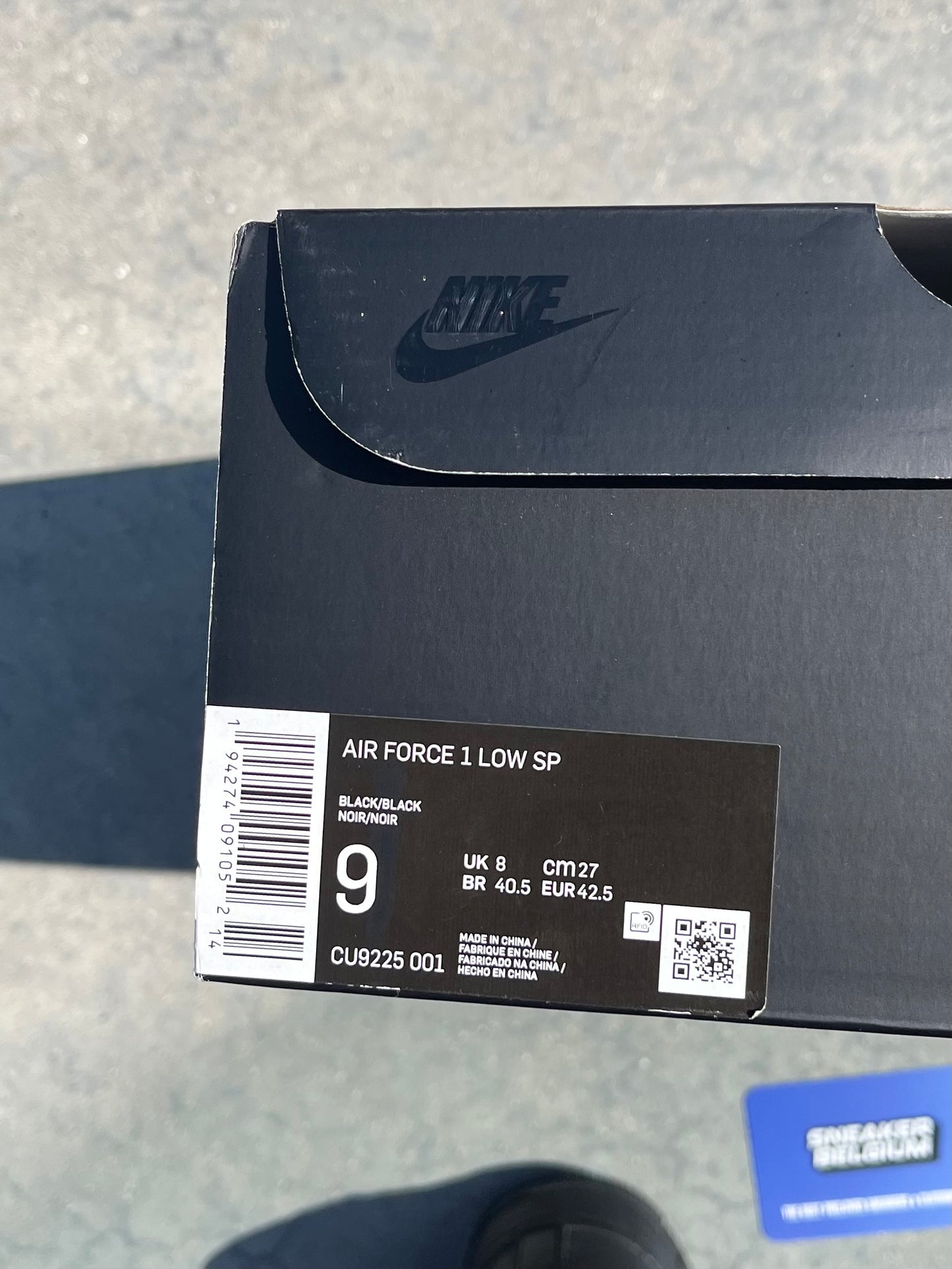 Air force 1 supreme black | 42,5
