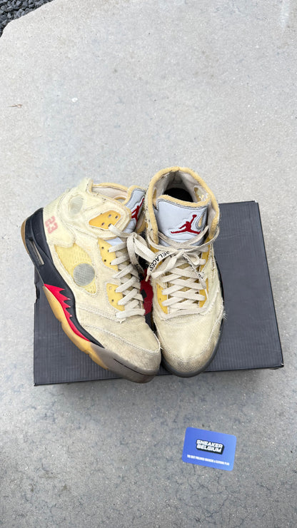 Jordan 5 off white sail | 42