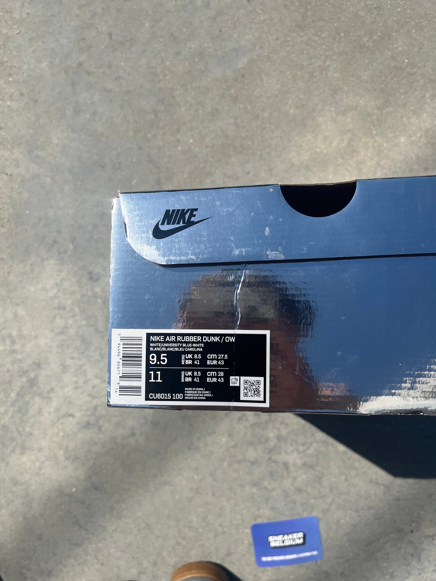Dunk low rubber off white | 43