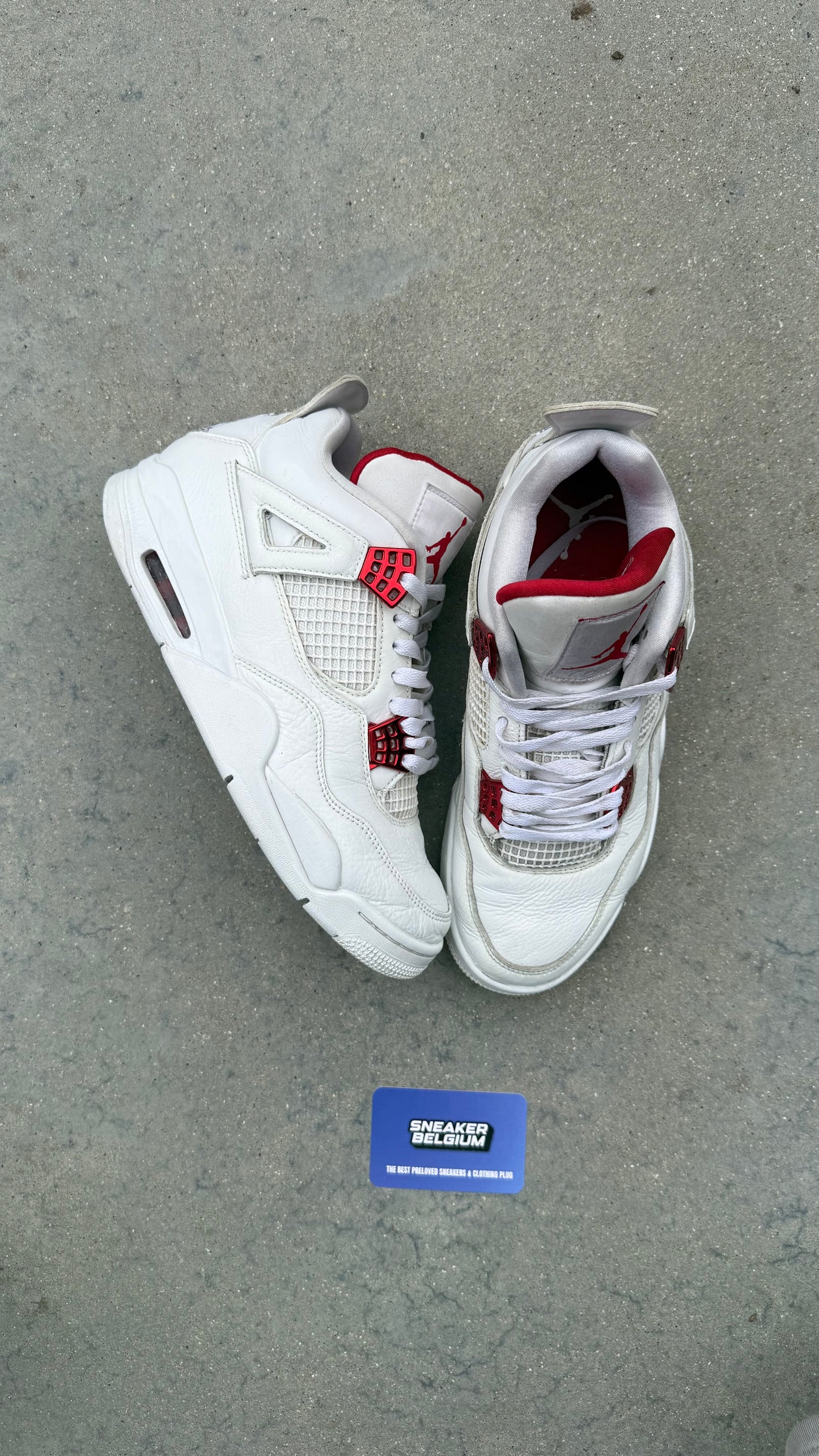 Jordan 4 metallic red | 44