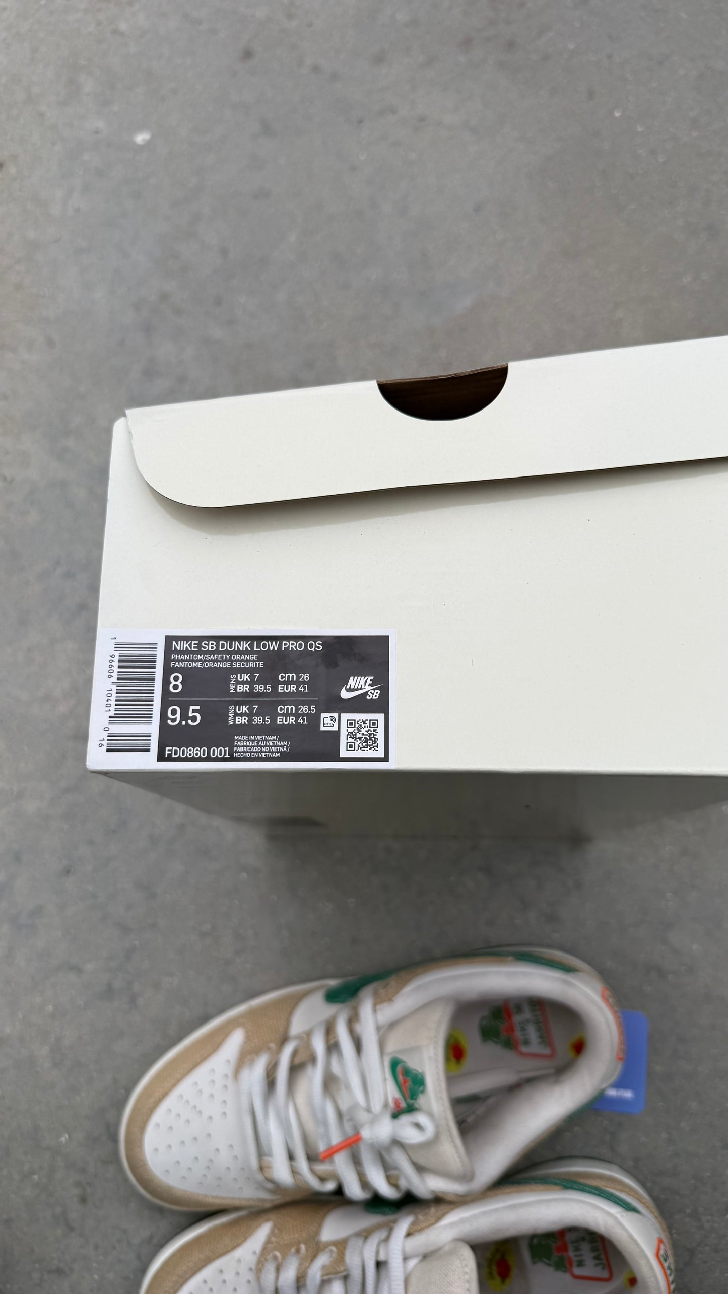 Dunk low sb jarritos | 41