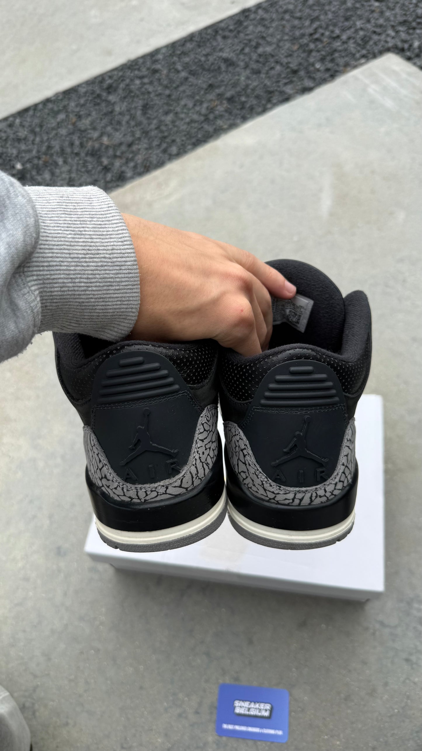 Jordan 3 Noir | 41