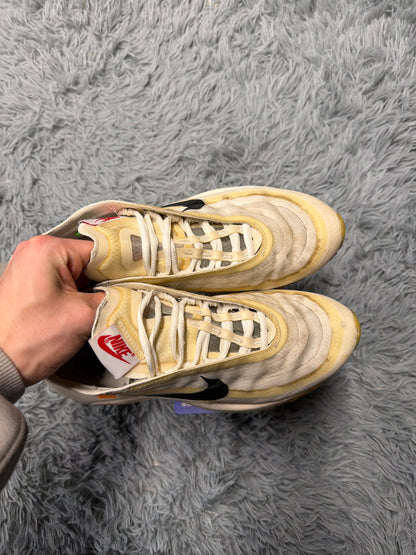 Nike Airmax 97 x Off-White / size 42 / Pre-Loved