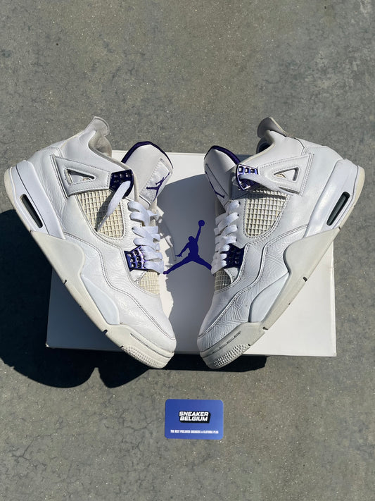 Jordan 4 metallic purple | 43