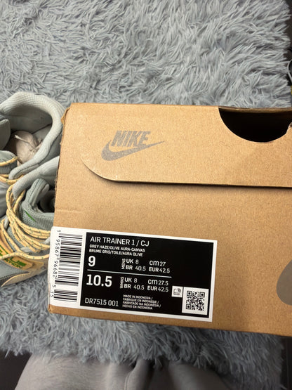 Air trainer 1 x Travis Scott / size 42,5 / Pre-Loved