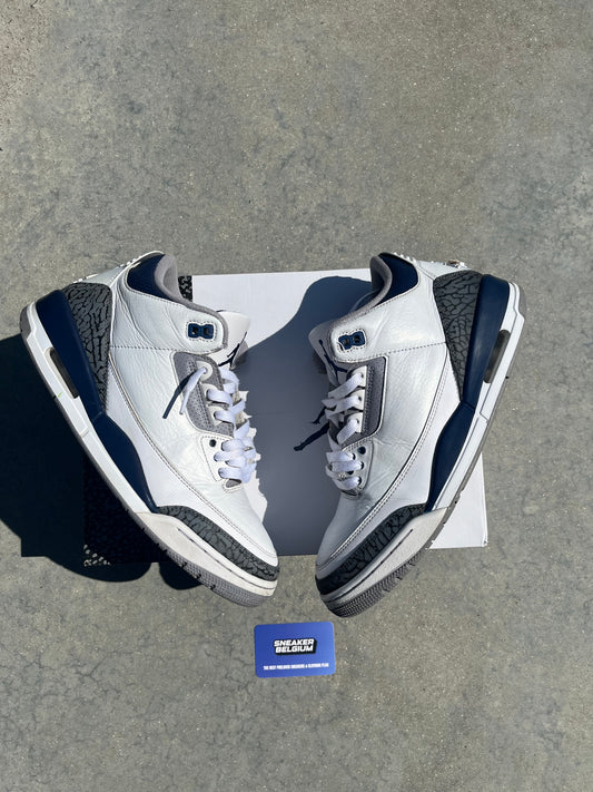 Jordan 3 midnight navy | 44,5