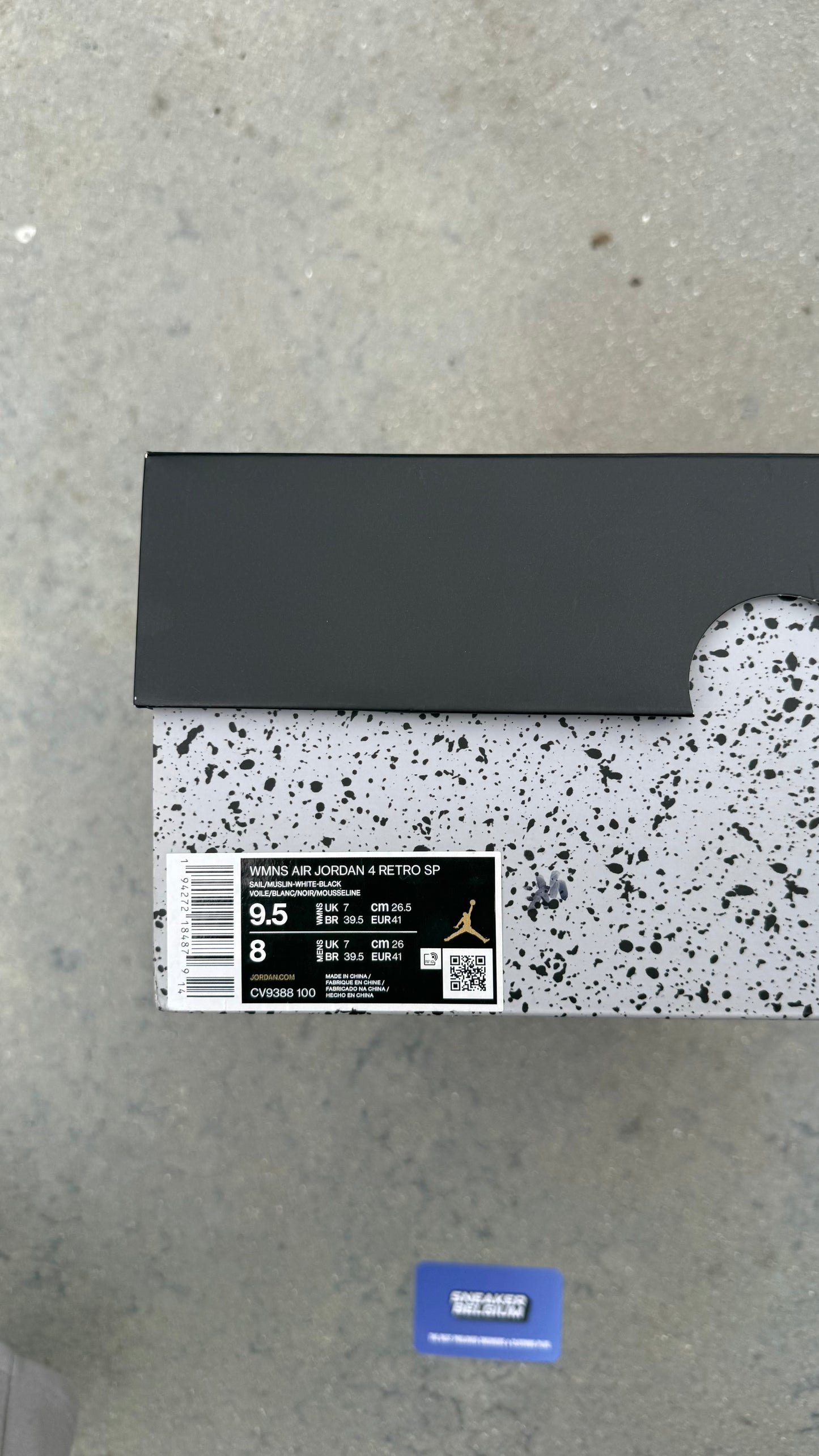 Jordan 4 off white sail | 41