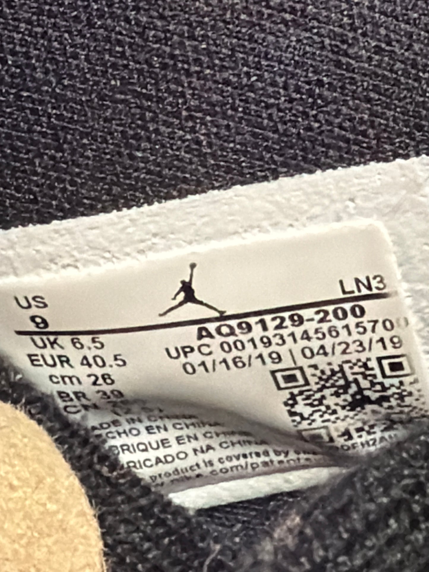 Jordan 4 mushroom / size 40,5 / Pre-Loved