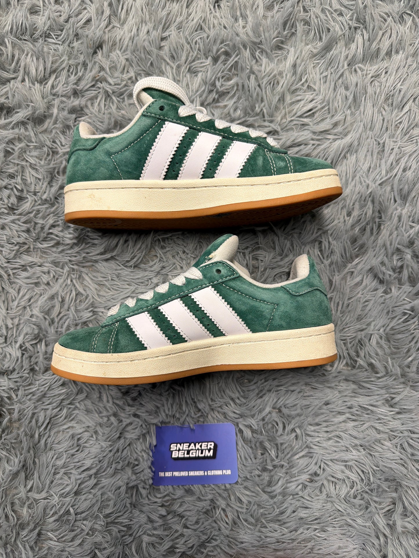 Adidas campus green / size 36 / pre-loved