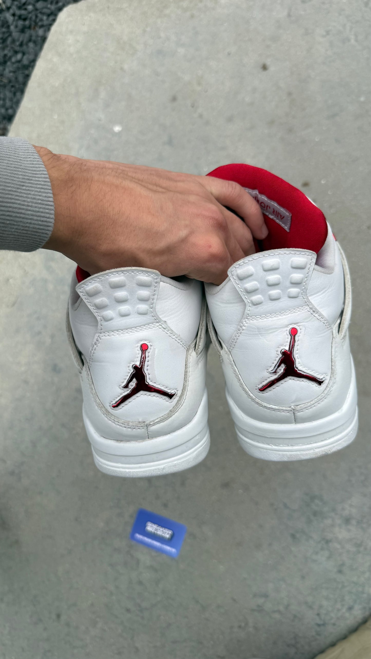 Jordan 4 metallic red | 44