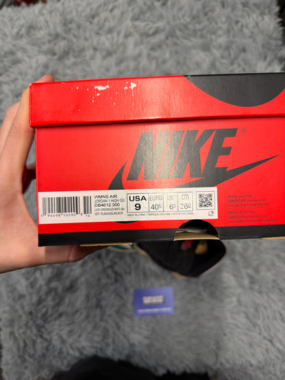 Jordan 1 high lucky green / size 40,5 / BRAND NEW