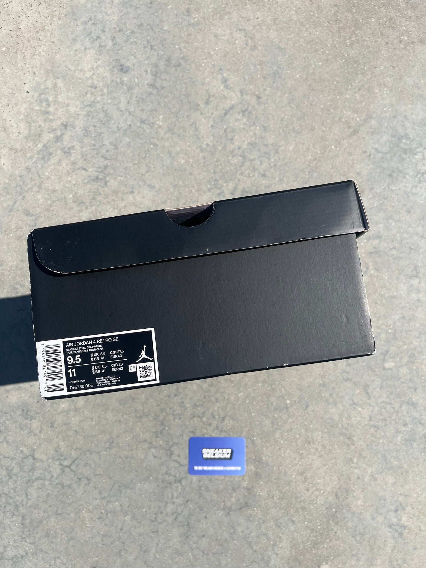 Jordan 4 black canvas | 43