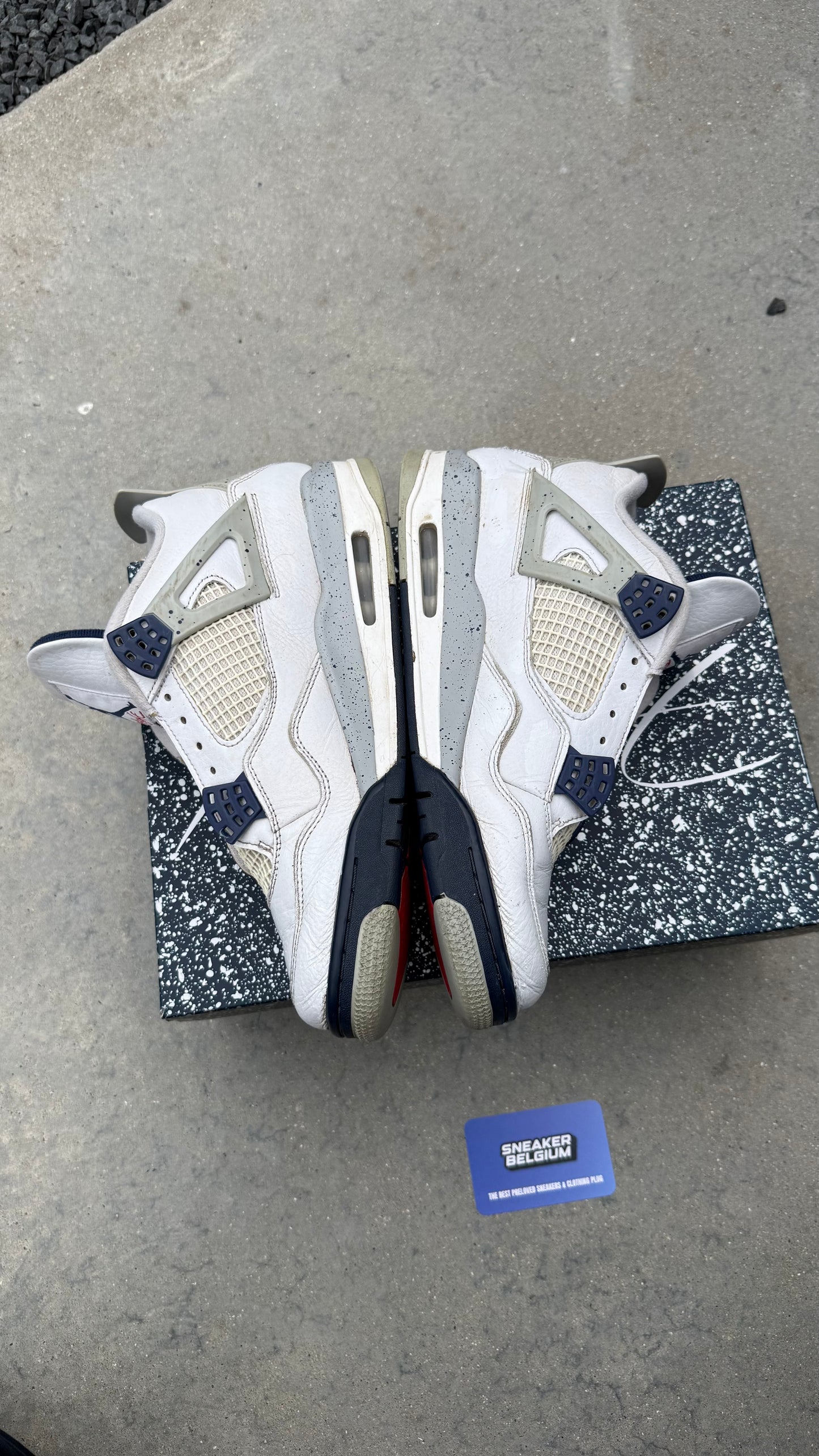 Jordan 4 midnight navy | 44