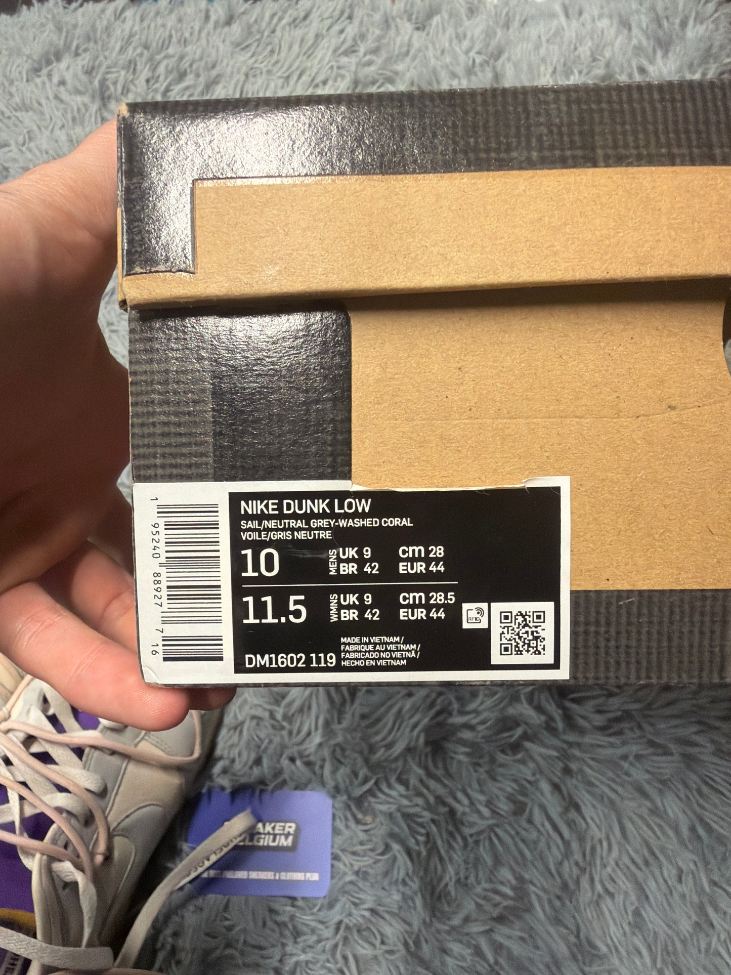 Nike dunk x Off-White “ lot 24/50” / size 44 / Pre-Loved