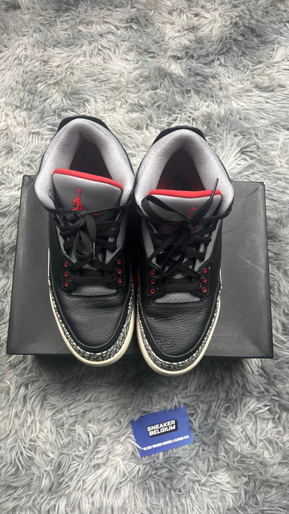 Jordan 3 OG black cement 43