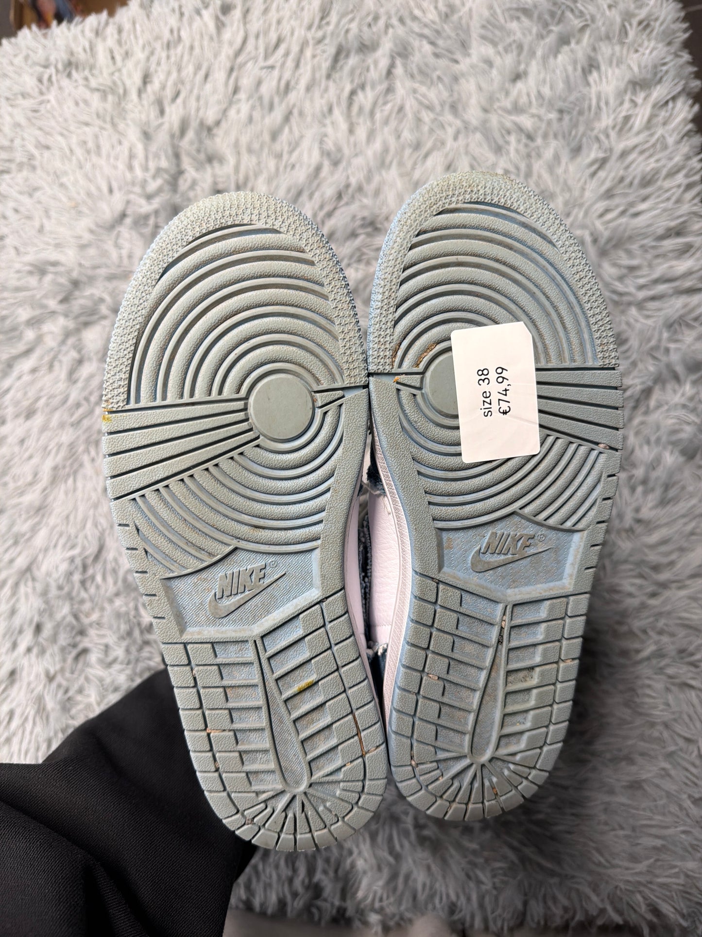 Jordan 1 High denim / size 38 / Pre-Loved