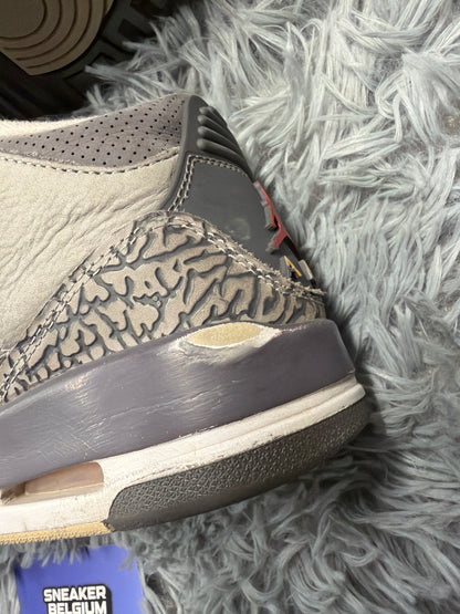 Jordan 3 cool grey / size 40,5 / pre-loved