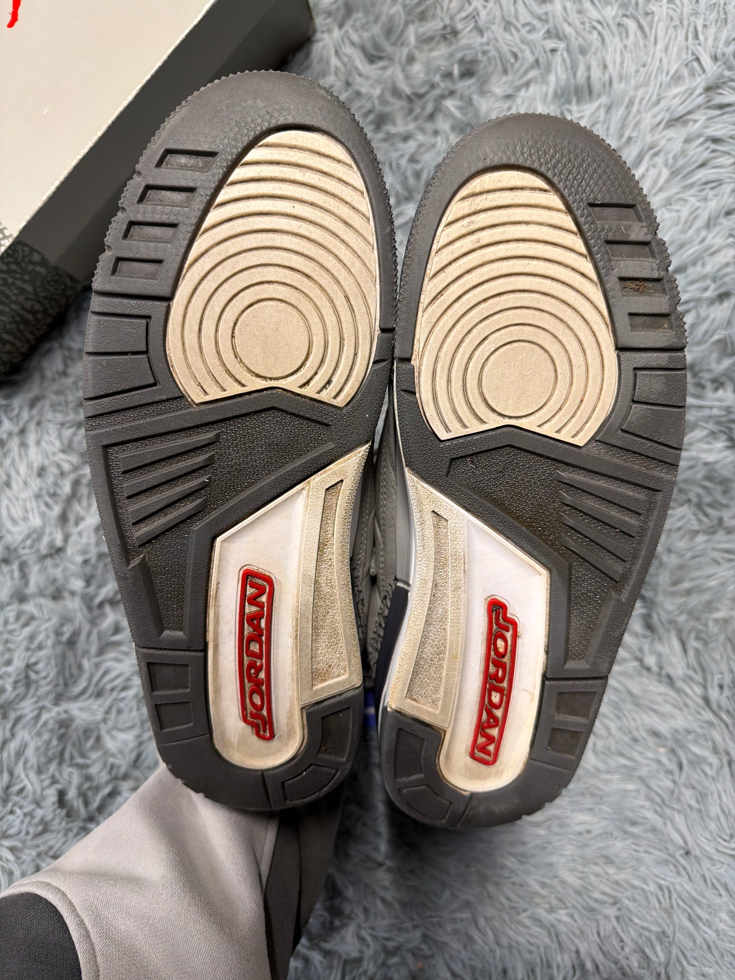 Jordan 3 cool grey / size 40,5 / pre-loved