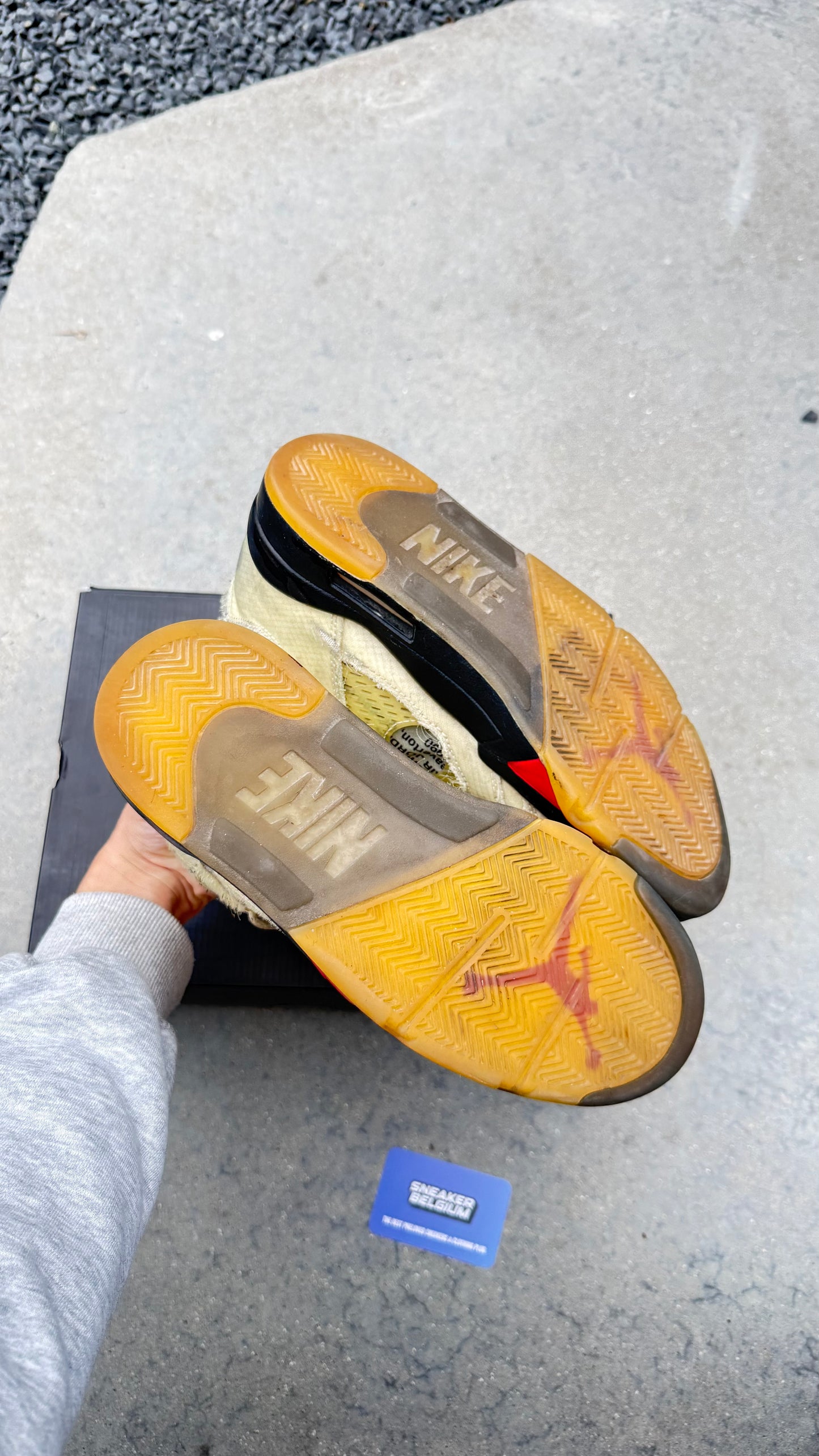 Jordan 5 off white sail | 42