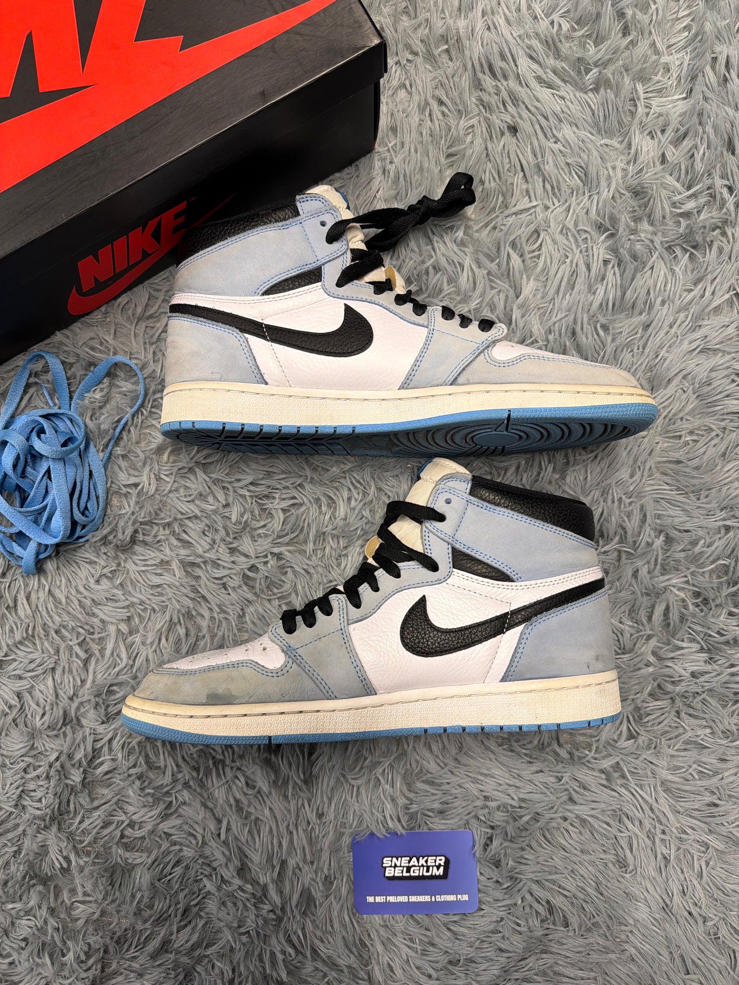 Jordan 1 University blue / size 45 / pre-loved