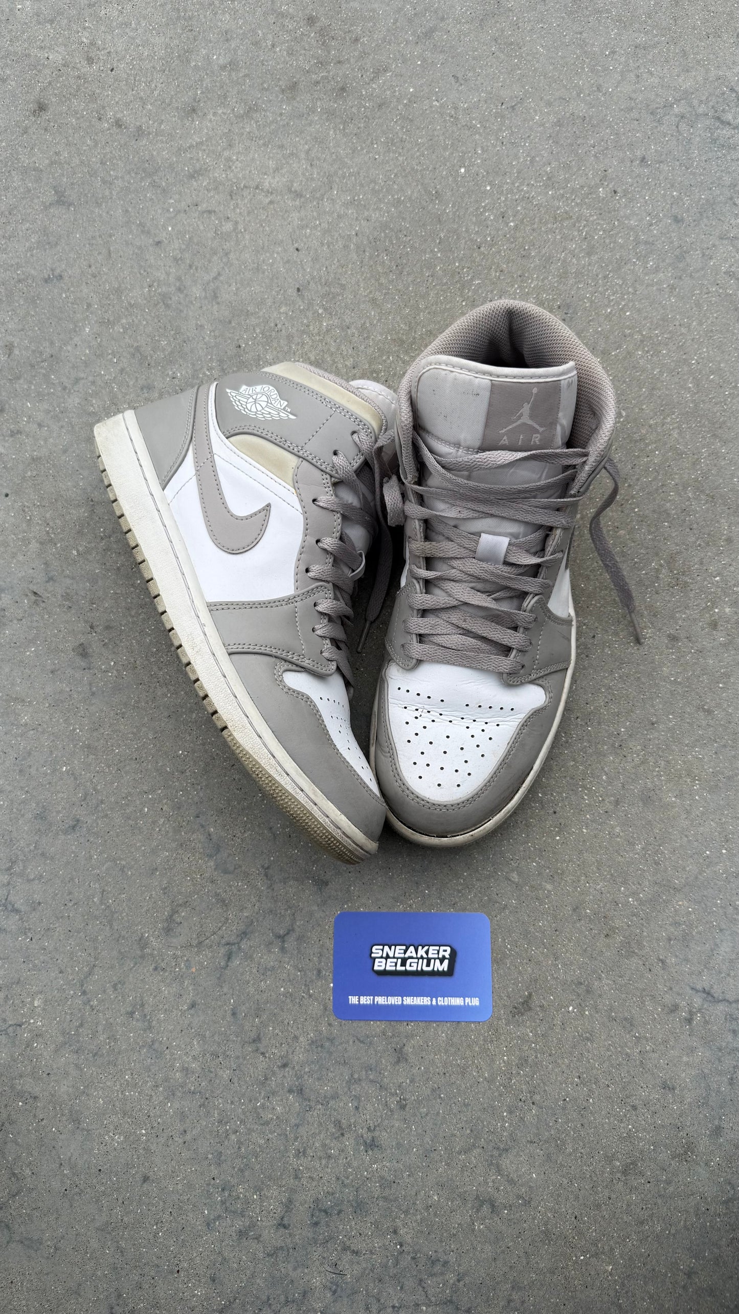 Jordan 1 mid grey | 42