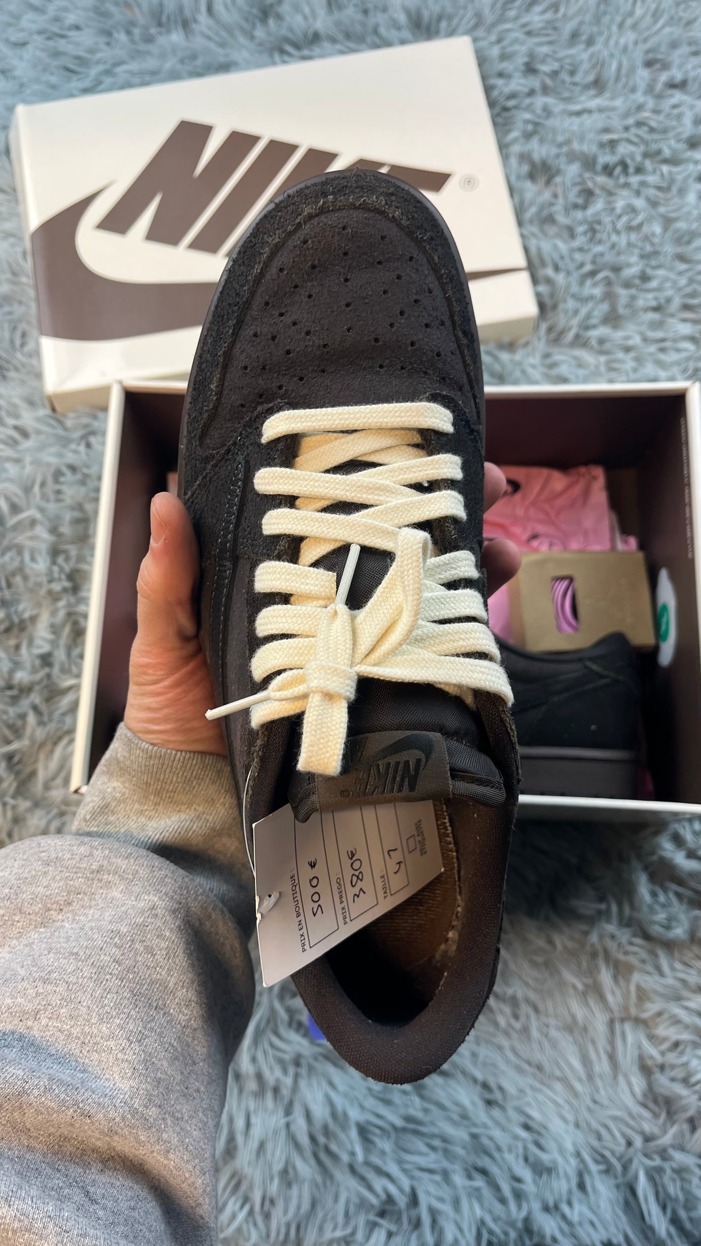 Jordan 1 low x Travis Scott “Velvet Brown” / SIZE 41 / pre-loved